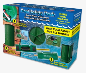 Twist And Seal Pool Safety Pack - Cover Pool Extension Cord, HD Png Download, Transparent PNG