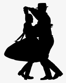 Folk Dancer Silhouette Png - Silueta De Danza Folklorica, Transparent Png, Transparent PNG
