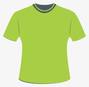 Mockup Camiseta Verde Editável - T-shirt, HD Png Download, Transparent PNG