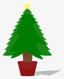 Transparent Christmas Tree Clip Art Png - Christmas Tree Not Decorated, Png Download, Transparent PNG