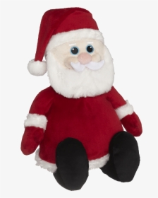 Embroider Buddy® - Santa Buddy - Christmas Stuffed Animals Png, Transparent Png, Transparent PNG