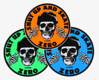 Zero - Shut Up And Skate Zero, HD Png Download, Transparent PNG