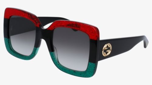 Gucci Red And Green Sunglasses, HD Png Download, Transparent PNG