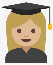 File U F Fc - Emoji De Graduacion, HD Png Download, Transparent PNG
