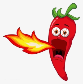 Chili Cuisine Con Carne Cartoon Voice Spit Ⓒ - Chili Cartoon, HD Png Download, Transparent PNG