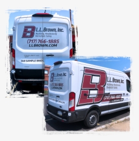 Brown Delivery Van Graphics - Compact Van, HD Png Download, Transparent PNG