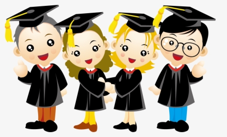 Graduate Clipart Rights Child - Imagenes De Graduacion Animadas, HD Png Download, Transparent PNG