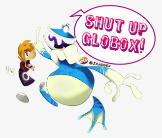 Shut Up Globox - Rayman Globox, HD Png Download, Transparent PNG