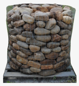 River-rounds Medium - Stone Wall, HD Png Download, Transparent PNG