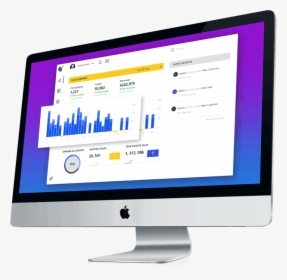 Digital Marketing Dashboard Displayed On A Computer - Marketing, HD Png Download, Transparent PNG