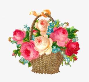 Teapot And Flowers Clipart, HD Png Download, Transparent PNG