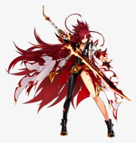 Flame Lordnofx - Elsword Elesis Flame Lord, HD Png Download, Transparent PNG