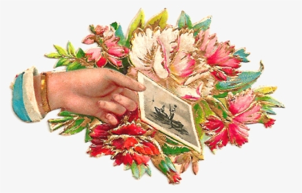 This Antique Flower Graphic Of A Carnation Bouquet - Bouquet, HD Png Download, Transparent PNG