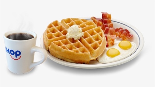 Dish,food,belgian - Waffle With Eggs And Bacon, HD Png Download, Transparent PNG