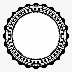 Fancy Badge - Transparent Circle Logo Template, HD Png Download, Transparent PNG