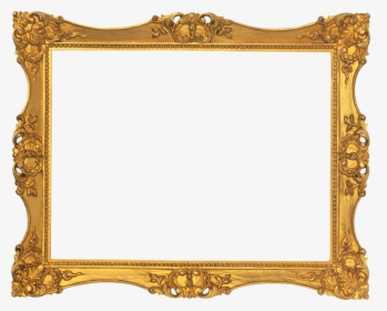 Clip Art Index Of Molduras - Antique Gold Frame Png Transparent, Png Download, Transparent PNG