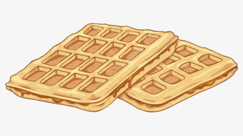 Food,baked Goods,clip Art,breakfast,american Food,cuisine - Waffle Clipart Png, Transparent Png, Transparent PNG