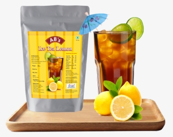 Ice Tea Lemon In Tray - Iced Tea, HD Png Download, Transparent PNG