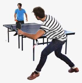 Pingpong Png Image - People Playing Table Tennis, Transparent Png, Transparent PNG