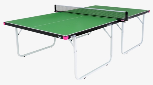 Netting Clip Table Tennis Net - Green Ping Pong Table, HD Png Download, Transparent PNG