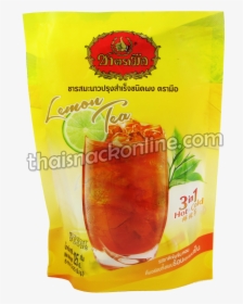 Cha Tra Mue Ice Lemon Tea, HD Png Download, Transparent PNG