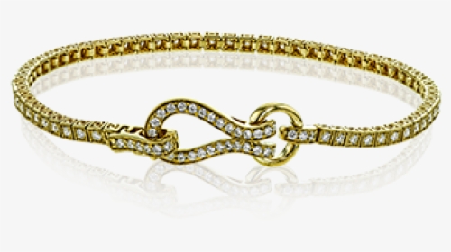 18k Yellow Gold Bracelet The Diamond Shop, Inc - Bracelet, HD Png Download, Transparent PNG