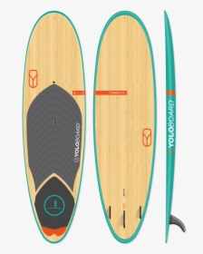 *new* 10 2 Bamboo Sup Surfing Board - Surfing, HD Png Download, Transparent PNG