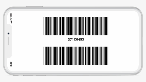 Human-readable Barcode Text - Barcode, HD Png Download, Transparent PNG