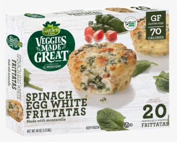 3d Frittataeggwhite Costco20ct061818 - Garden Lites Spinach Egg White Frittata, HD Png Download, Transparent PNG