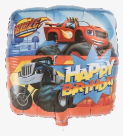 Happy Birthday Blaze , Png Download - Happy Birthday Monster Truck ...