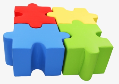 School Jigsaw Seat Transparent Background - School With Transparent Background, HD Png Download, Transparent PNG
