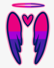 Pride Center On Tumblr - Bi Pride Angel Wings, HD Png Download, Transparent PNG