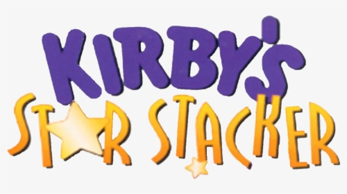 #logopedia10 - Kirby Star Stacker Logo, HD Png Download, Transparent PNG