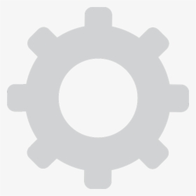 Hardware Support Icon - Vector White Gear Icon, HD Png Download, Transparent PNG