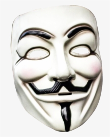 Anonymous Mask Png Transparent Image - Transparent Guy Fawkes Mask Png, Png Download, Transparent PNG