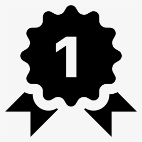 First Place Ribbon Icon - 1st Place Ribbon Icon, HD Png Download, Transparent PNG