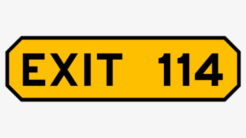 Exit 114 Sungai Buloh - Traffic Sign, HD Png Download, Transparent PNG