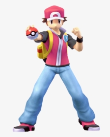 Pokemon Trainer Red Clipart , Png Download - Pokemon Trainer Smash Bros Png, Transparent Png, Transparent PNG