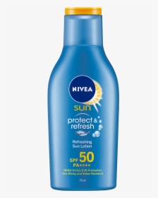 Sunscreen Nivea Protect And Refresh, HD Png Download, Transparent PNG