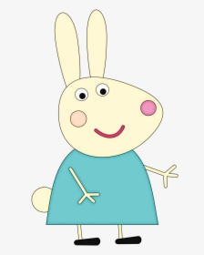 Peppa Pig Rabbit Characters - Cartoon, HD Png Download, Transparent PNG