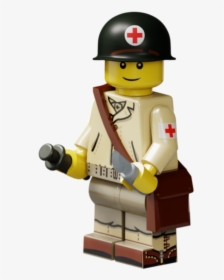 Wwii Us Medic - American Lego Ww2 Sets, HD Png Download, Transparent PNG