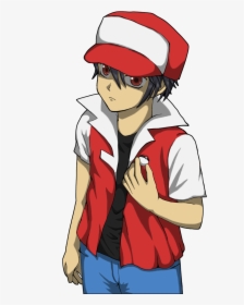 Pokemon Trainer Red Png Vector Royalty Free Download - Red Pokemon Trainer Png, Transparent Png, Transparent PNG