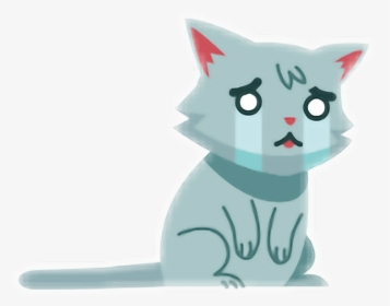 Transparent Sad Cat Png - Cute Sad Cat Png, Png Download, Transparent PNG