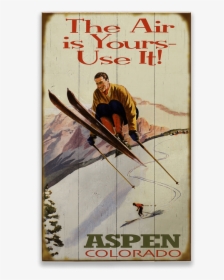 Vintage Ski Chalet Sign, HD Png Download, Transparent PNG