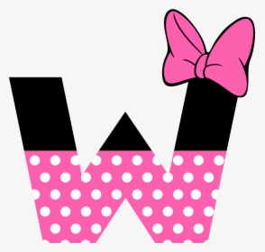Minnie Mouse Letters, HD Png Download, Transparent PNG