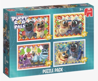 Jumbo 19628 Puppy Dog Pals 4 In 1 Puzzle Pack Jigsaw, HD Png Download, Transparent PNG
