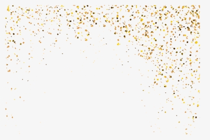 Glitter Overlay Png - Gold Particles Transparent Background, Png Download, Transparent PNG