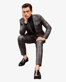 Personstephen Colbert Looking - Formal Wear, HD Png Download, Transparent PNG