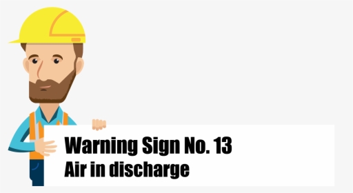 Warning Sign 13 Mtime - Hard Hat, HD Png Download, Transparent PNG