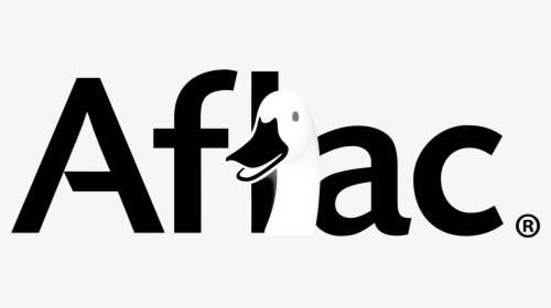 Aflac Logo Black And White - Aflac Black And White, HD Png Download, Transparent PNG